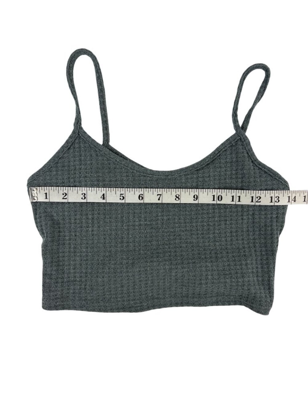 SHEIN EZwear Green Waffle Knit Co-ord Lounge Set • Coquette Soft Girl Minimalist - Picture 13 of 14